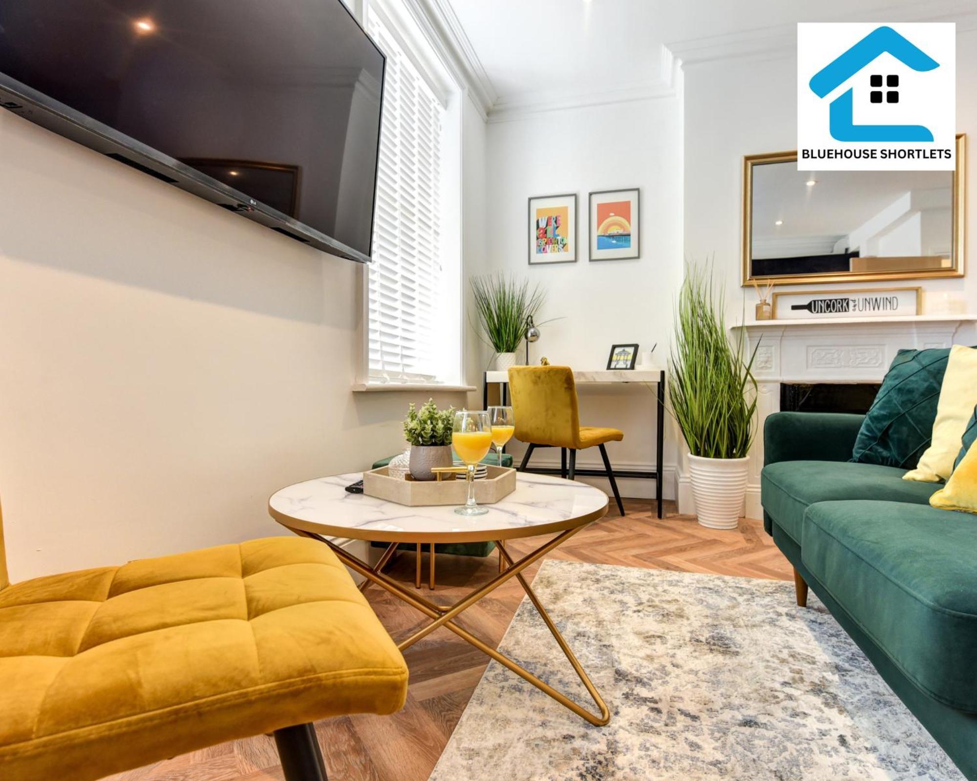 SEAVIEW-SLEEPS 8-IDEAL FOR RELOCATION&BUSiNESS TRAVELERS Hove Exterior foto