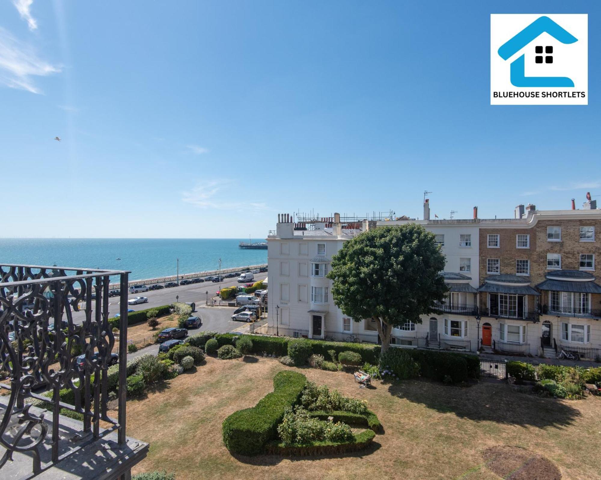 SEAVIEW-SLEEPS 8-IDEAL FOR RELOCATION&BUSiNESS TRAVELERS Hove Exterior foto