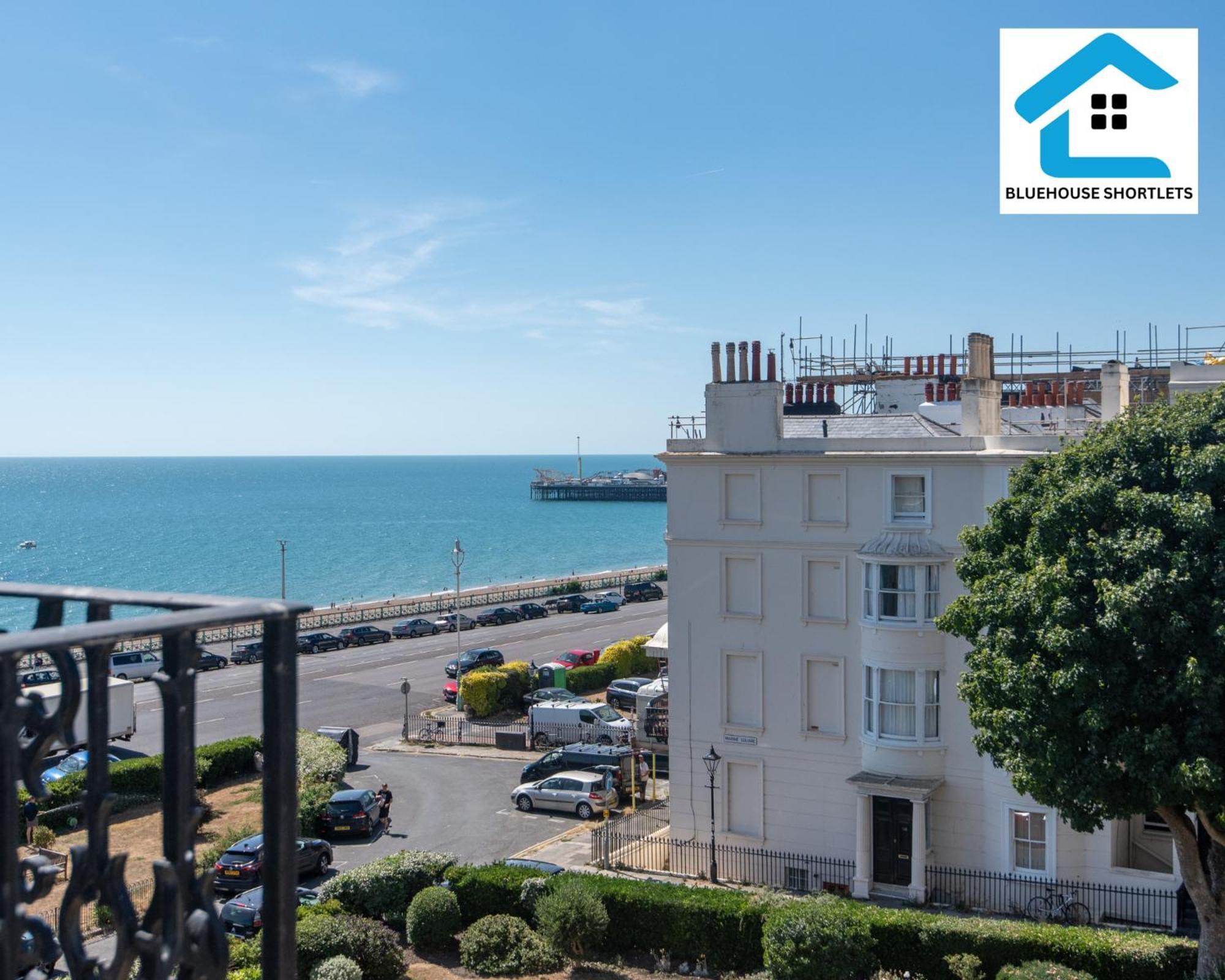 SEAVIEW-SLEEPS 8-IDEAL FOR RELOCATION&BUSiNESS TRAVELERS Hove Exterior foto