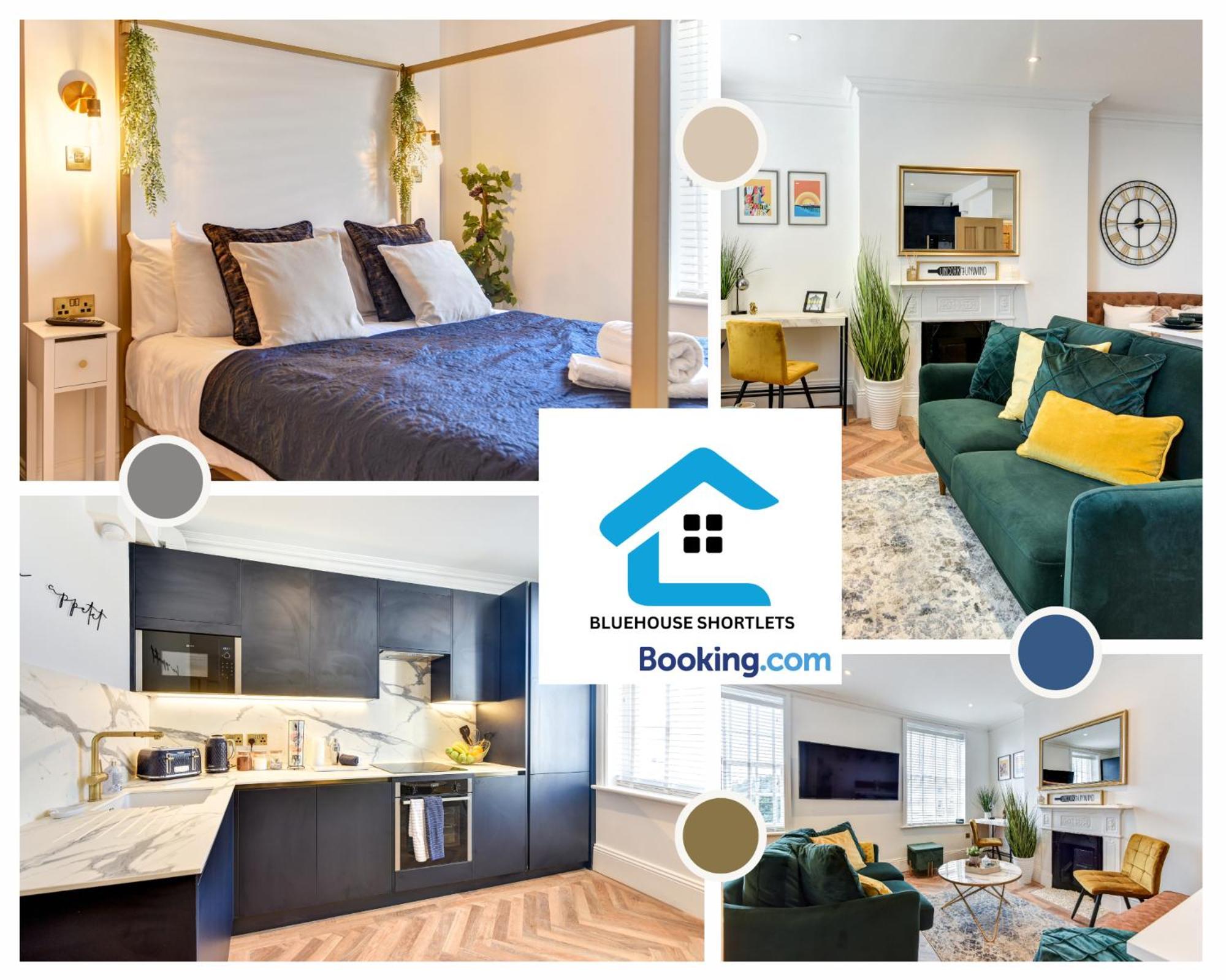 SEAVIEW-SLEEPS 8-IDEAL FOR RELOCATION&BUSiNESS TRAVELERS Hove Exterior foto
